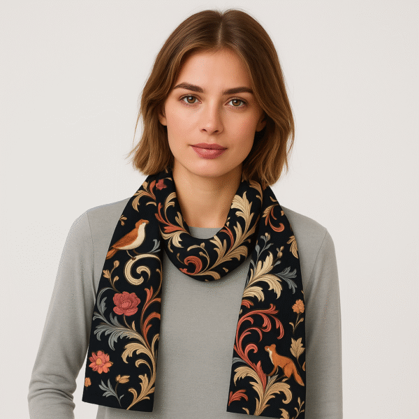 Beautiful Flower Pattern Scarves