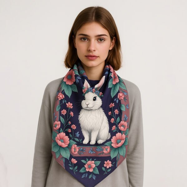 Rabbit Pattern Scarves