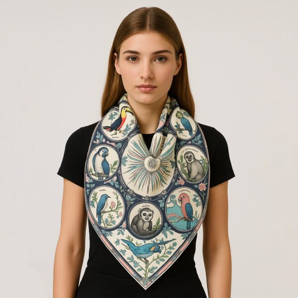 Birds Theme Scarves