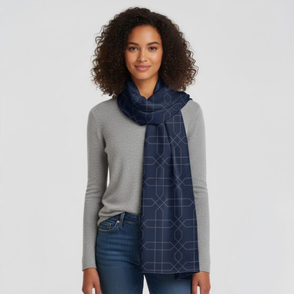 Geometric Shapes Pattern Scarves